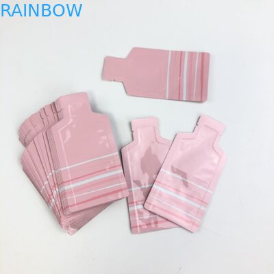 OEM Venster van Douane het Roze Logo Size Resealable With Transparent voor Droge Fruitnoten die Zak verpakken