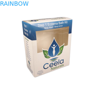 Douane Goedkoop voor Kosmetisch het Document van de de Halsband Verpakkend Ambacht van Steekproevenjuwelen Vakje met Transpartent-Venster Goedkoop Document Vakje