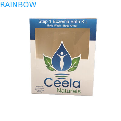 Douane Goedkoop voor Kosmetisch het Document van de de Halsband Verpakkend Ambacht van Steekproevenjuwelen Vakje met Transpartent-Venster Goedkoop Document Vakje