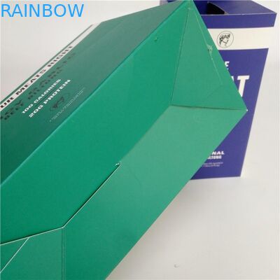 De douane drukte Klein het Document van het Rundvlees Schokkerig Karton Vakjes het Document van Kraftpapier Vakje voor het Vakje van de de Barvertoning van de Snackenergie