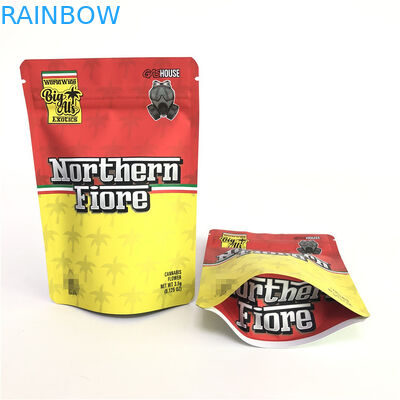 Kleverige Mylar-PE CMYK 180mic Kruidentribune op de Druk van de Zakcompensatie