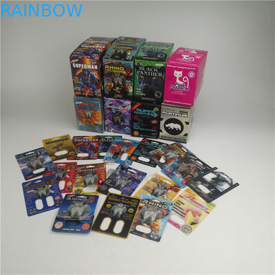 Van de de Dikteblaar van MOPP 350g van de de Kaartenrinoceros 3d Mannelijke de Verhogingspil