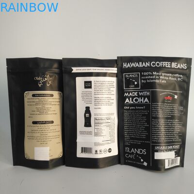 Van de de Aluminiumfolieritssluiting van Matt Gold VMPET 300g de Zak 100mircon