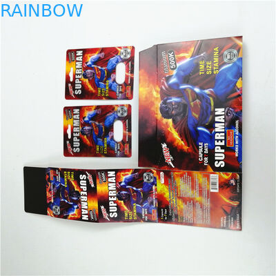 350g kartonnen Gravnre-de Kaart van de Drukblaar Verpakking voor Geslachtspil