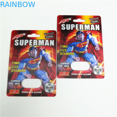 350g kartonnen Gravnre-de Kaart van de Drukblaar Verpakking voor Geslachtspil