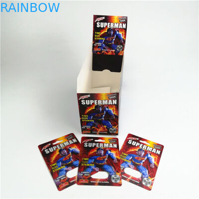 Van de het Geslachtspil van de zijdedruk CMYK Verpakkende Kaart 9x12cm