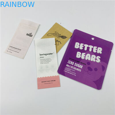 De Zak van de Foliemylar van het ritssluitingsvmpet MOPP 100mircon Aluminium