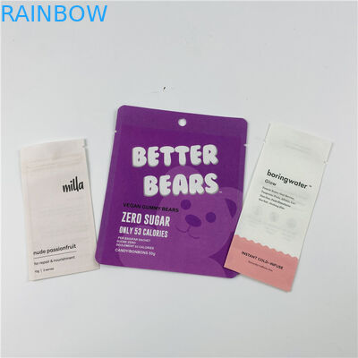 De Zak van de Foliemylar van het ritssluitingsvmpet MOPP 100mircon Aluminium