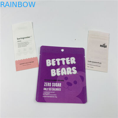 De Zak van de Foliemylar van het ritssluitingsvmpet MOPP 100mircon Aluminium