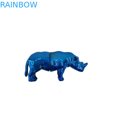 Van de Verhogings Plastic Flessen van de rinocerospanter CMRK Seksuele het Paardvorm