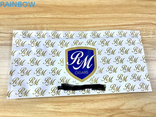 Resealable Drie zijzakken van verbindings Vlakke Mylar zien door van het de Zakken Plastic Onkruid van de Sigarenvochtigheid het Voedselzakken Verpakking