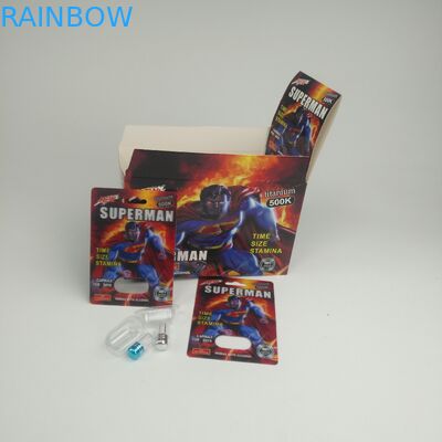 SGS 200mic 3d Blaarkaart voor Mannelijke Pillen 500K 600k