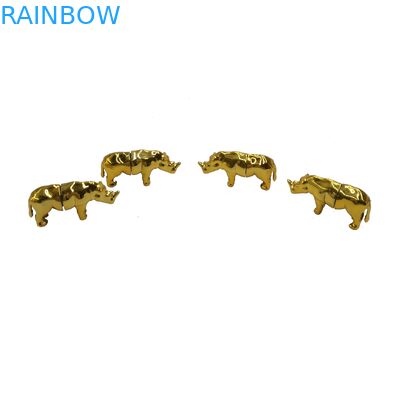 Rinoceros 69 3d Blaarkaarten 350g Whiteboard met Vertoningsdocument Vakje