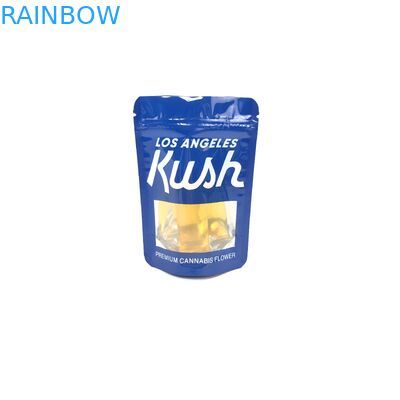 De douane Logo For Wheat Flour Seed met de Tribune van de Zakplastique van Ritssluitingsbolsa op Zak doet Kosmetisch Venster in zakken