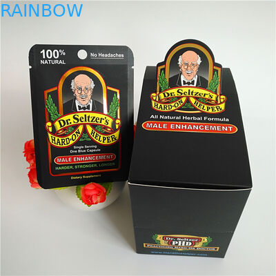 Onkruid die van de 3,5 Gram het Droge Bloem Mylar-Foliezakken MOPP verpakken