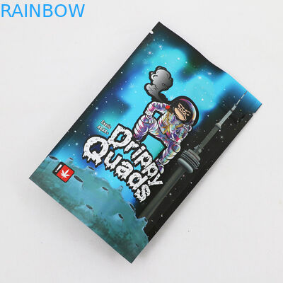 Van het de Geurbewijs CMYK Mylar van de folieritssluiting het Onkruid Verpakkende Zak