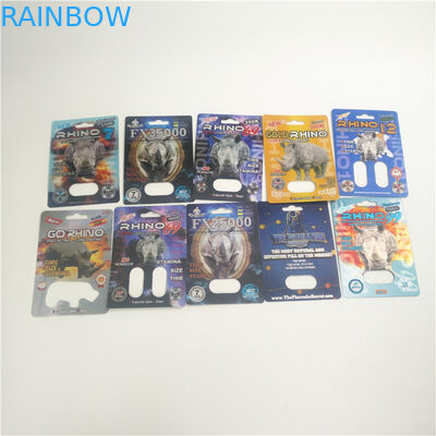 De super van de het Geslachtspil van Panterfda Kaart van de de Rinocerosblaar 3D voor Capsules