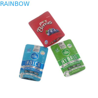 De Zakken van de de Aluminiumfoliecannabis van de bloemenhennep 7g 3.5g