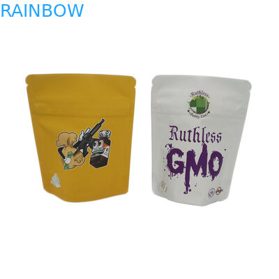 De Zakken van de de Aluminiumfoliecannabis van de bloemenhennep 7g 3.5g