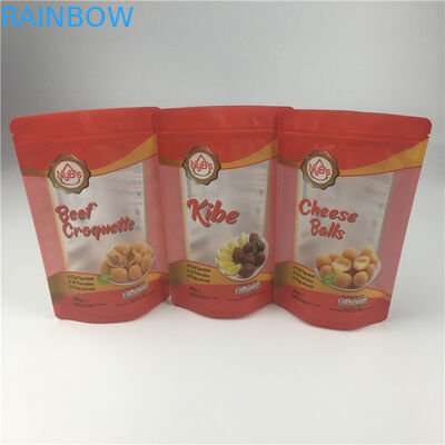 Berijpte de Ritssluitingszak CMYK van de Venster120micron VMPET Aluminiumfolie