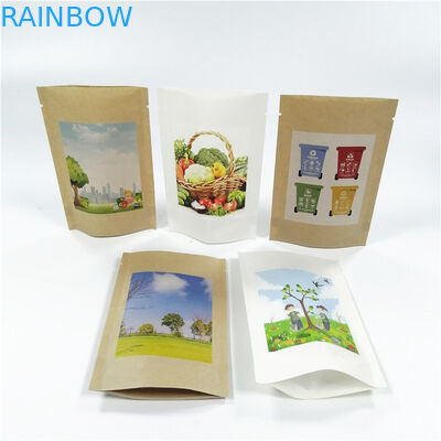 Kraftpapier-Document MOPP VMPET de Tribune op Ritssluiting doet 18x26cm in zakken