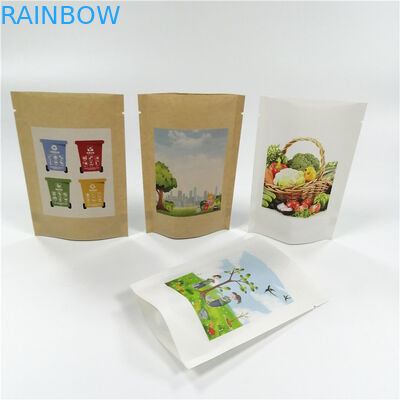 Kraftpapier-Document MOPP VMPET de Tribune op Ritssluiting doet 18x26cm in zakken