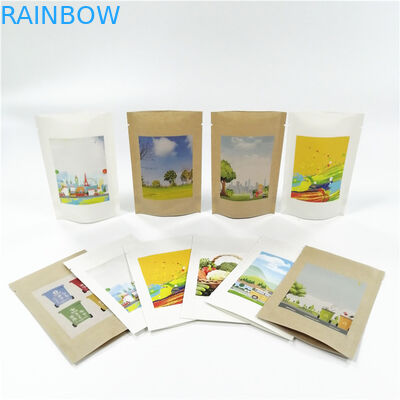 Biologisch afbreekbare het Document van 100mircon VMPET Kraftpapier Verpakkende Zak