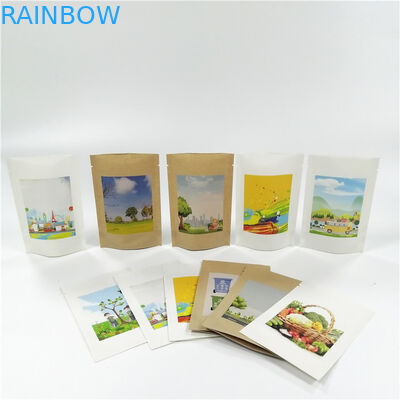 Biologisch afbreekbare het Document van 100mircon VMPET Kraftpapier Verpakkende Zak