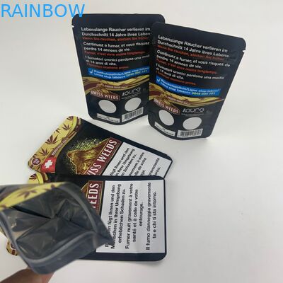 Obama gekscheert omhoog het Onkruid dat van MPET 7*12CM Mylar-Zakken verpakt