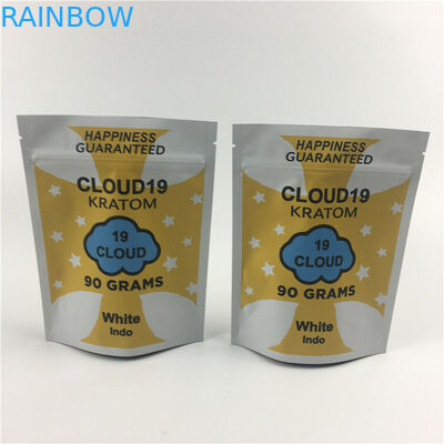 De zachte douane van Mylar van het Aanrakingsonkruid drukte omhoog tribunezakken Matte Child Resistant