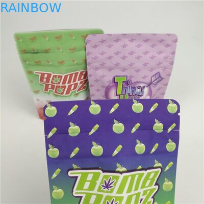 De Bevroren Ritssluiting veilig voor kinderen van de zakken Eetbare Mylar van de Koekjesfolie resealable