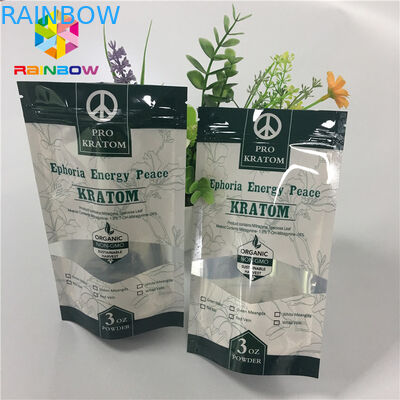 Resealable de Ritssluitingstribune van Mylar van het Geurbewijs op Zakken met Venster