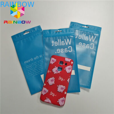 Ritssluitings Duidelijke Steen 3 Zijverbindings Vlakke Zak voor de Dekking van het Telefoongeval/Kabels Verpakking