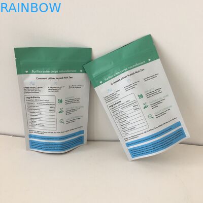 Gedrukte aluminiumfolietribune op de Zak die van de Ritssluitingssnack Digitaal verpakken