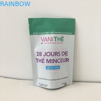 Gedrukte aluminiumfolietribune op de Zak die van de Ritssluitingssnack Digitaal verpakken