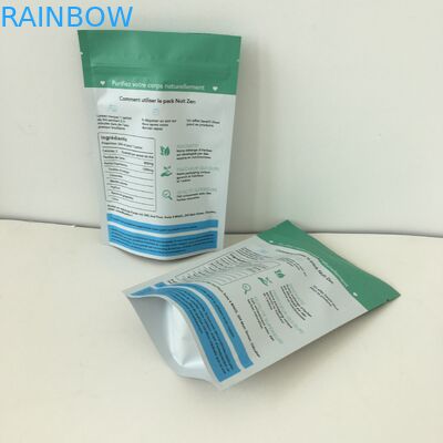 Gedrukte aluminiumfolietribune op de Zak die van de Ritssluitingssnack Digitaal verpakken