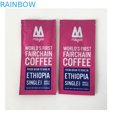 De Hitte van Bean Packaging Smell Proof With van de ritssluitingskoffie - verbindings Zijhoekplaat