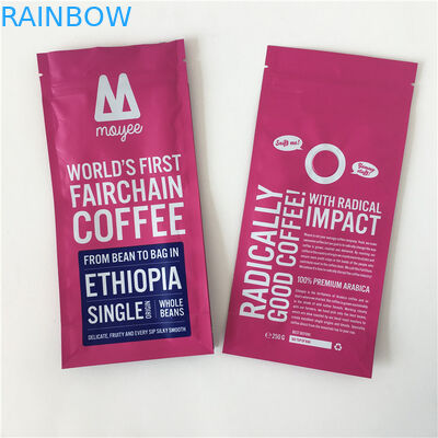 De Hitte van Bean Packaging Smell Proof With van de ritssluitingskoffie - verbindings Zijhoekplaat