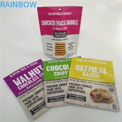 Plastic Tribune op Ritssluitings Verpakkende Zakken de Gedrukte Rang van het 1 Gallonvoedsel