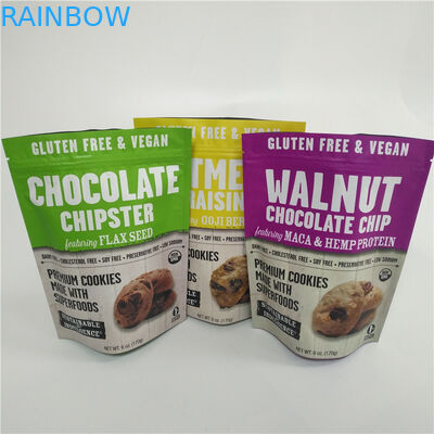 Plastic Tribune op Ritssluitings Verpakkende Zakken de Gedrukte Rang van het 1 Gallonvoedsel