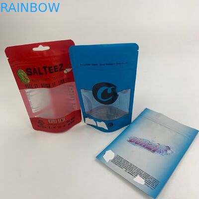 CBD-de Folie van Mylar van het Olie Duidelijk Venster Plastic het Kindbewijs van de Verpakkingszak