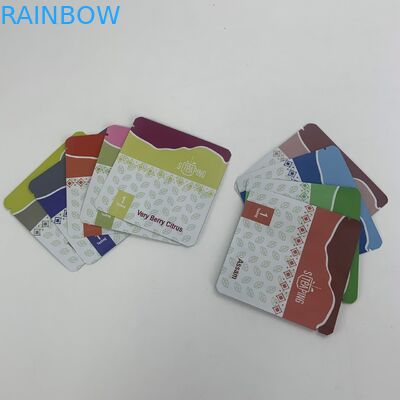 Het Sachet die van de aluminiumfoliedouane Gedrukte 3 Kantenhitte verpakken - verbinding