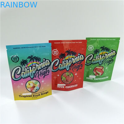 CBD-Ritssluiting Drie van Bloemkruiden Zij Aangepaste Verbindingszak Gedrukt Gelamineerd