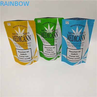 Kleverig draag de Eetbare van de Aluminiumfoliezakken van Mylar Plastic Zachte Aanraking