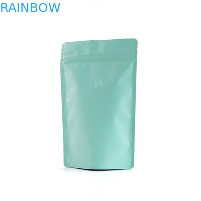 De Koffiezakken van Matte Finish Aluminum Foil Zipper van de gravuredruk met Klep