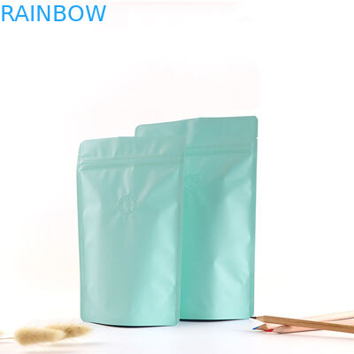 De Koffiezakken van Matte Finish Aluminum Foil Zipper van de gravuredruk met Klep