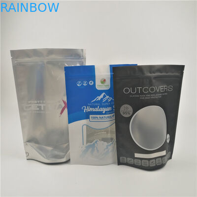 Bad Zoute Verpakkende Folie Opnieuw te gebruiken Matt Stand Up Ziplock Pouch