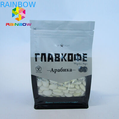 Zakken van de de Bodemhoekplaat van het nootsuikergoed Resealable Vlakke Acht Opgeruimde Gedrukt UV