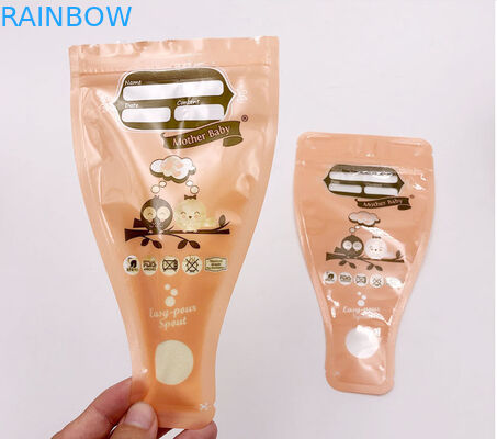 Doet de pre Gesteriliseerde Bevriezende de Moedermelkopslag van 8oz Dubbele Verzegelde Ritssluiting in zakken