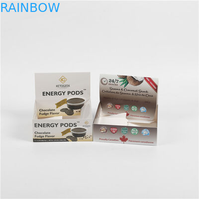 Snackskoekjes 50g Matte Display Paper Box Foldable Convient